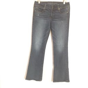 American Eagle Boot Kick Stretch Women’s Jeans 10